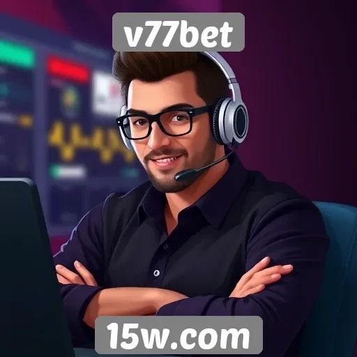 Como funciona o suporte ao cliente no v77bet